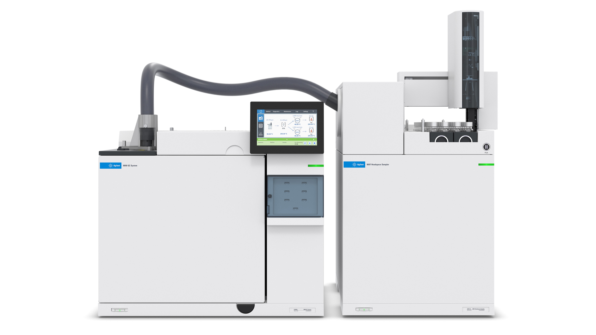【bucobichi】 NORIES ELITESPEC 6100M-Gc Agilent announces 8697 Headspace Sampler with Integrated