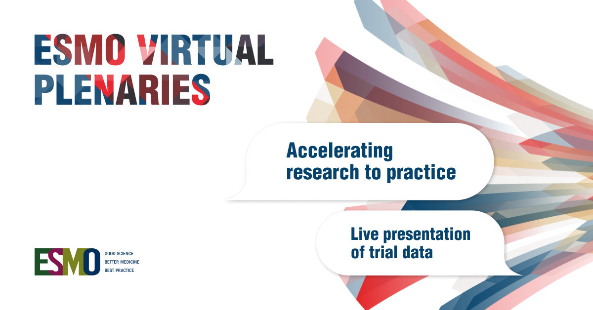European Society for Medical Oncology (ESMO) virtual plenaries brings