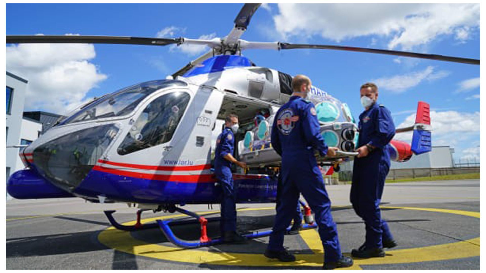 What is the history and background of the Great North Air Ambulance