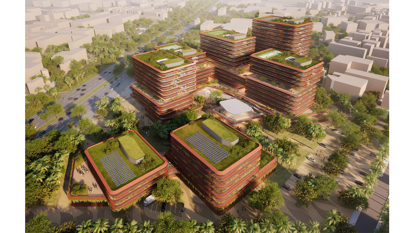 A futuristic campus for Siemens Healthineers