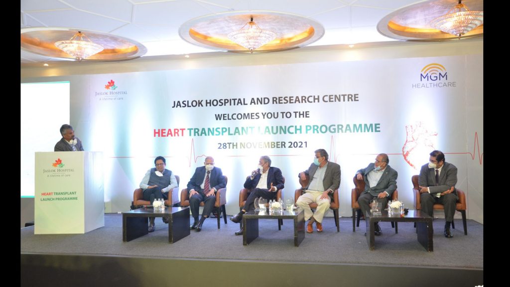 Jaslok Hospital launches Heart transplant’ programme in Mumbai