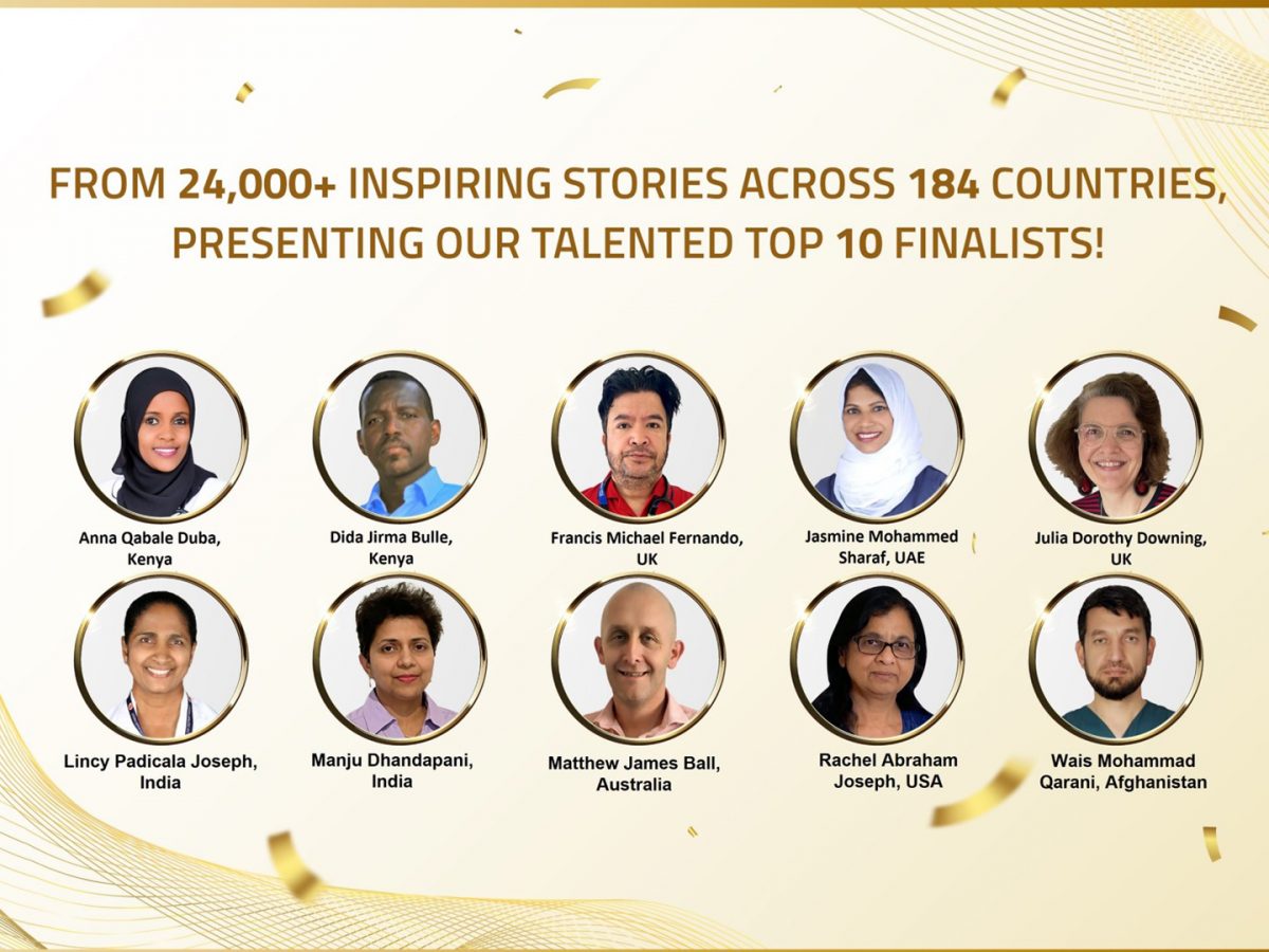 Aster Guardians Global Nursing Award Top 10 finalist nurses announced