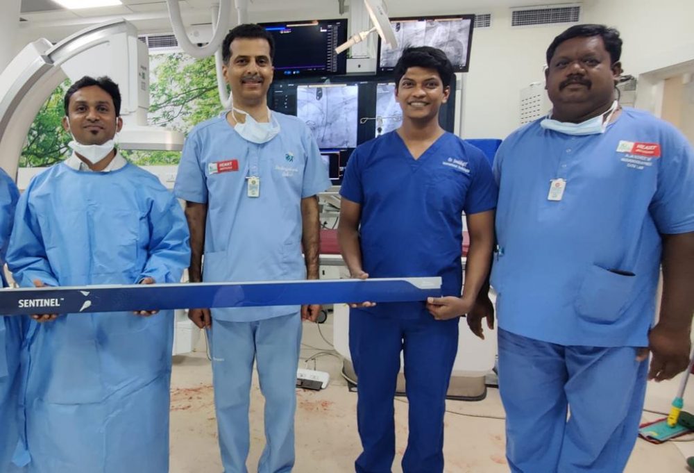 Apollo Hospitals successfully completes a procedure using Sentinel