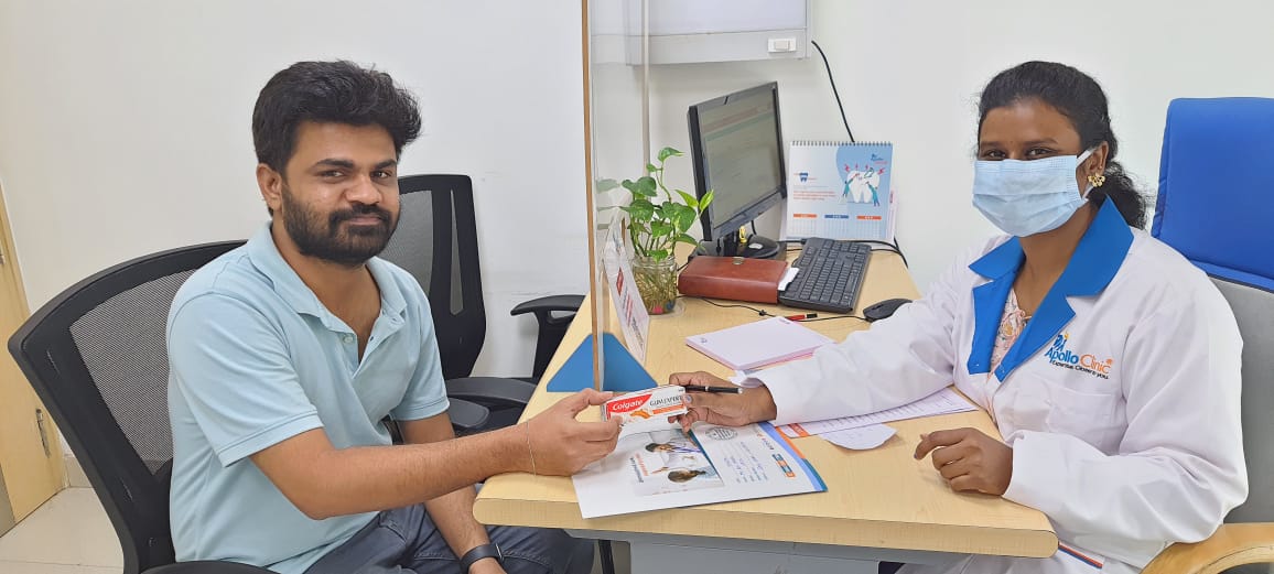 gum care awareness campaign by Colgate and Apollo Dental Clinics