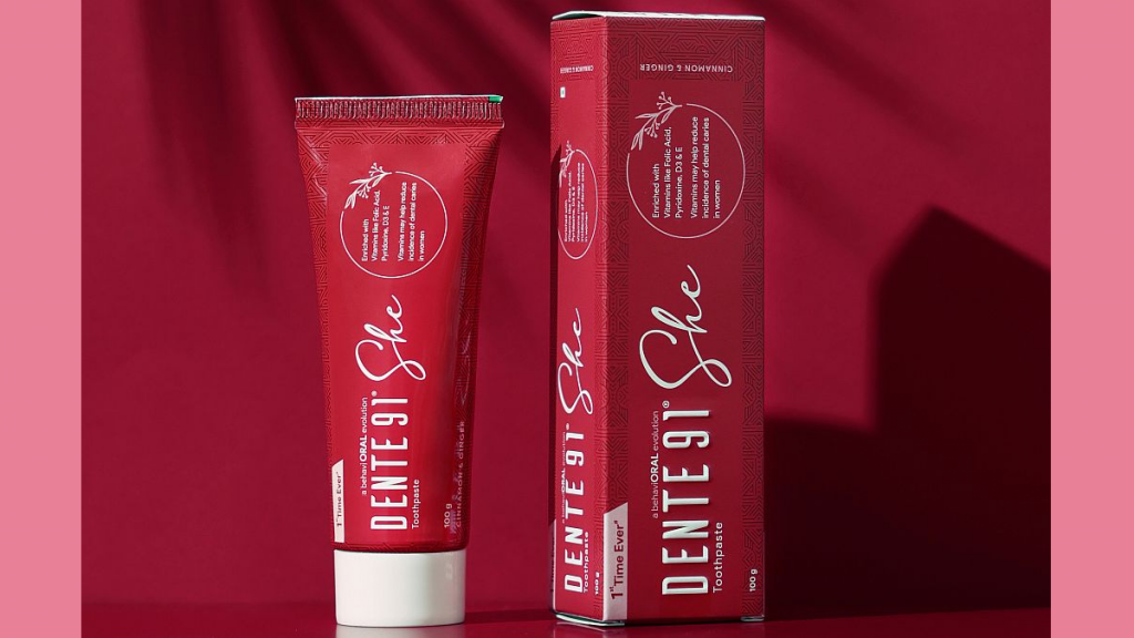FrimLine introduces Dente91 She toothpaste for women Healthcare Radius