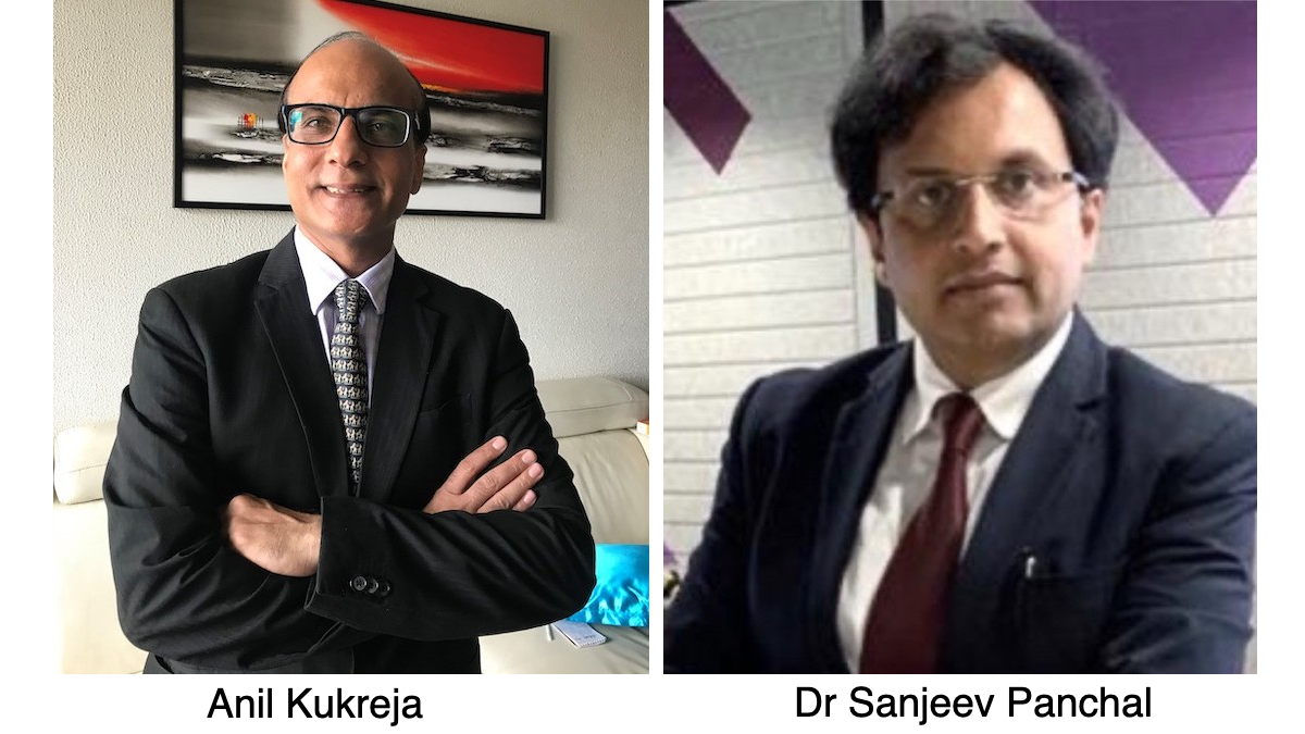 Anil Kukreja, Vice-President, Medical Affairs and Regulatory, and Dr Sanjeev Panchal, MD and Country President, AstraZeneca India