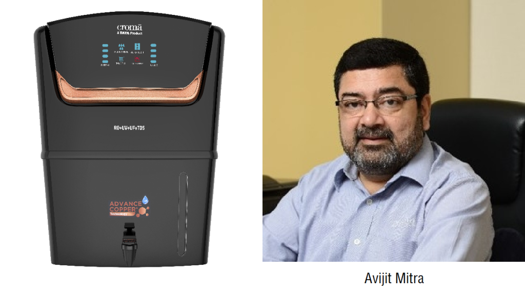 Croma introduces water purifiers under own label Healthcare Radius