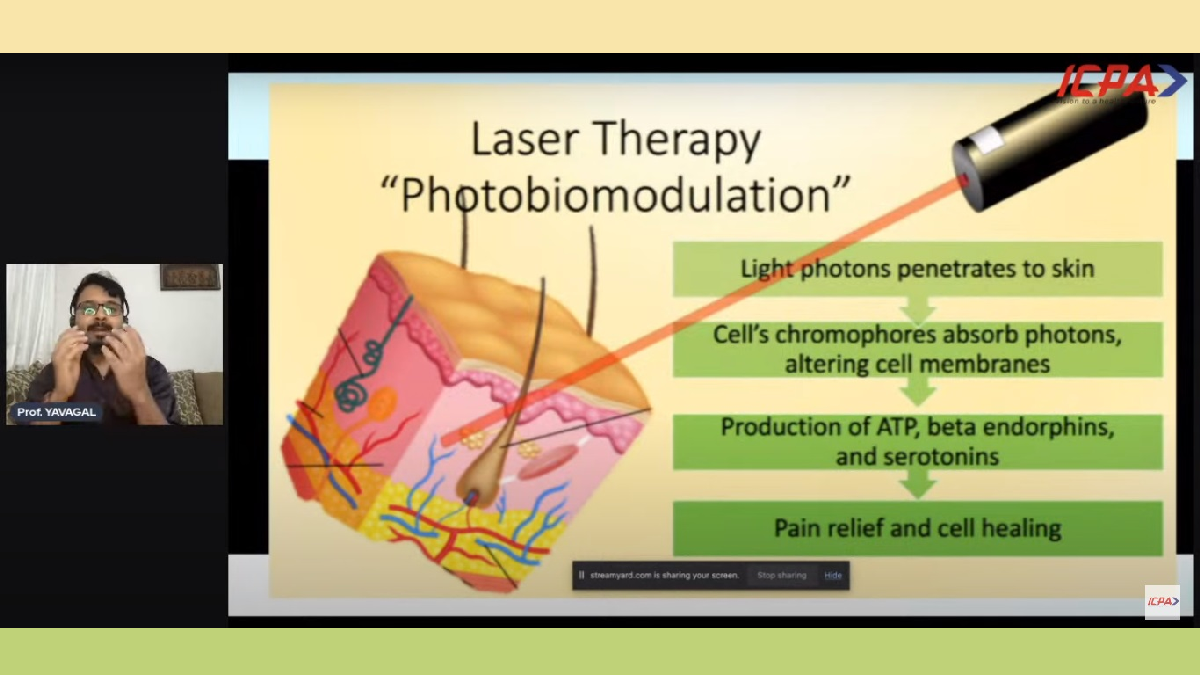ICPA-Dr-Chandrashekar-Yavagal-unveils-non-invasive-Photobiomodulation - Made in India laser