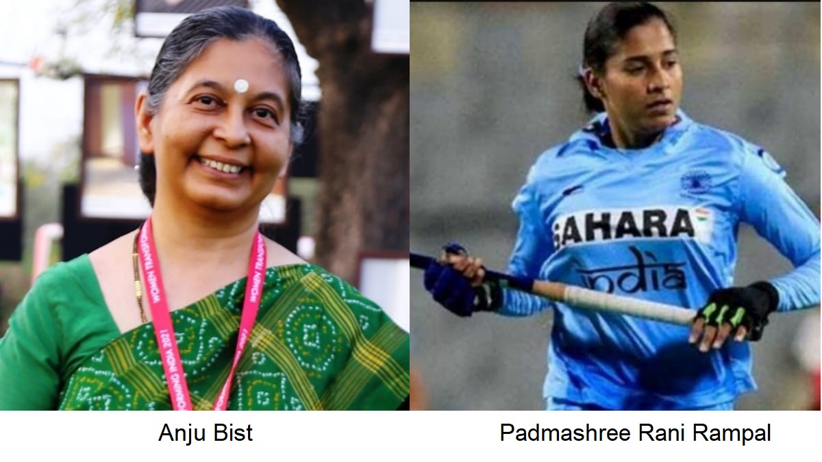 Anju Bist Padmashree Rani Rampal reusable sanitary pads as a sustainable solution