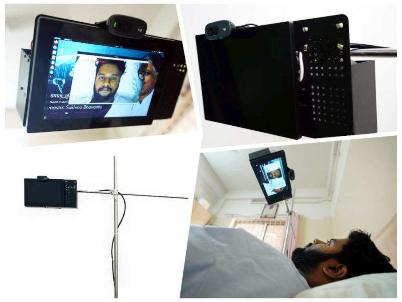 Netravaad Eye sign-to-speech device developed at Amrita Vishwa Vidyapeetham. India's first!