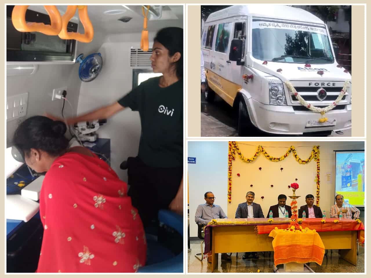 Bengaluru gets mobile eye health van